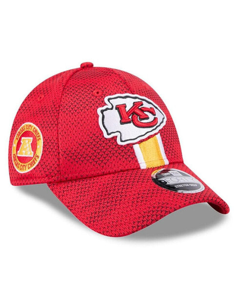 Men's Red Kansas City Chiefs 2024 Sideline 9FORTY Stretch-Snap Hat