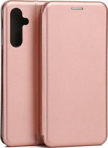 Beline Beline Etui Book Magnetic Samsung A15 A156 różowo-złoty/rose gold