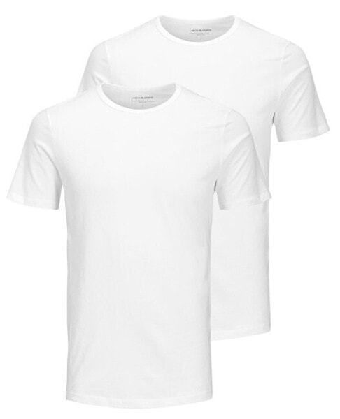 Men´s Basic Crew Neck Tee Ss 2 Pack Noos White