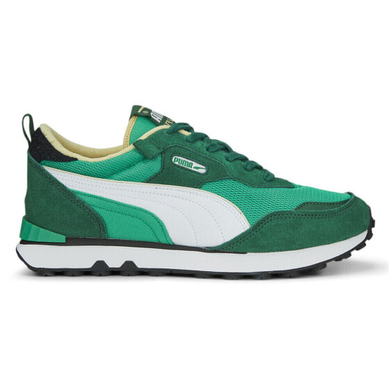 Puma Rider Fv Retro Rewind Lace Up Mens Green Sneakers Casual Shoes 39016805