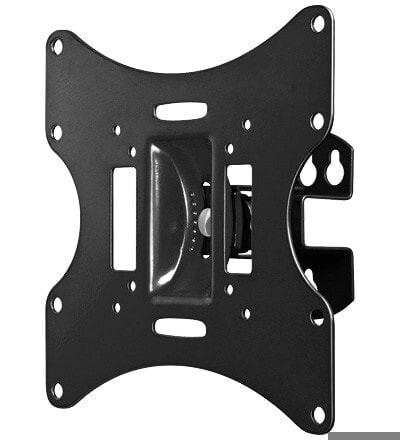 Wentronic TV Wall Mount Basic Tilt (Size S) - 75 x 75 mm - 200 x 200 mm - -20 - 20° - -30 - 30° - Steel - Black