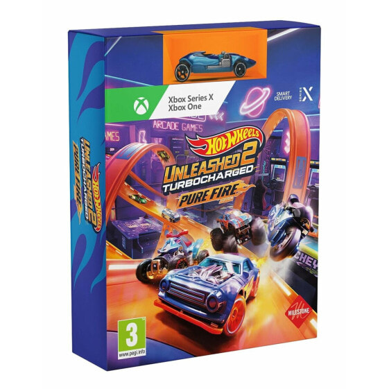 Видеоигра Milestone Hot Wheels Unleashed 2: Turbocharged - Pure Fire Edition для Xbox One / Series X (французская версия)
