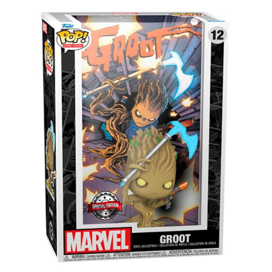 FUNKO POP Comic Cover Marvel Groot Exclusive Figure