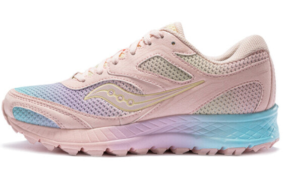 Saucony Cohesion 凝聚 12 越野缓震 低帮 跑步鞋 女款 粉蓝 / Кроссовки Saucony Cohesion 12 S10475-51