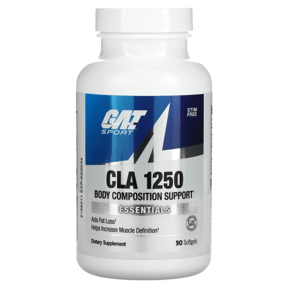 Витамины и БАДы для похудения GAT CLA 1250, 90 капсул
