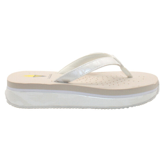Volatile Untamed Platform Womens White Casual Sandals PV102-115