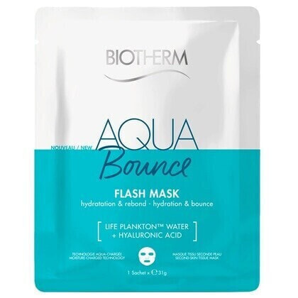 Biotherm Aqua Bounce Super Mask Увлажняющая тканевая маска с гиалуроновой кислотой 31 г