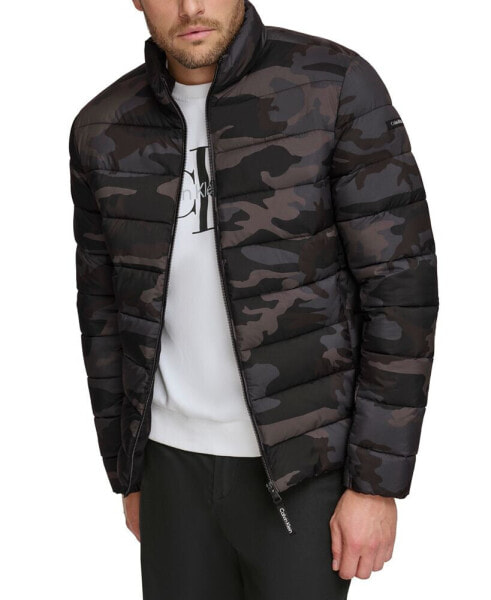 Men's Quilted Infinite Stretch Water-Resistant Puffer Jacket