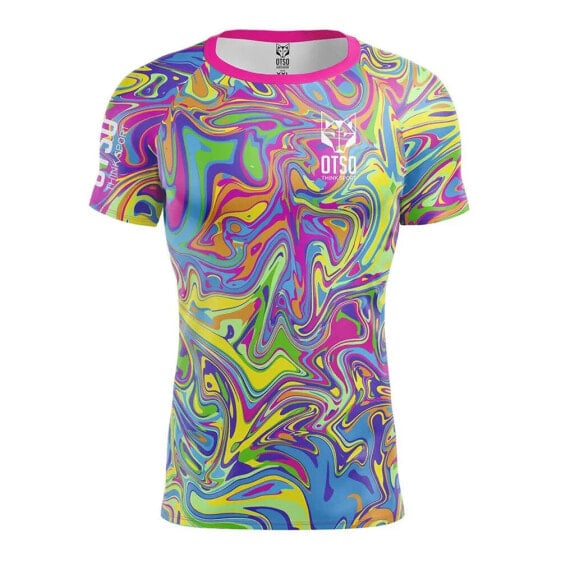 OTSO Psychedelic short sleeve T-shirt