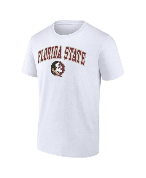 Men's White Florida State Seminoles Campus T-shirt