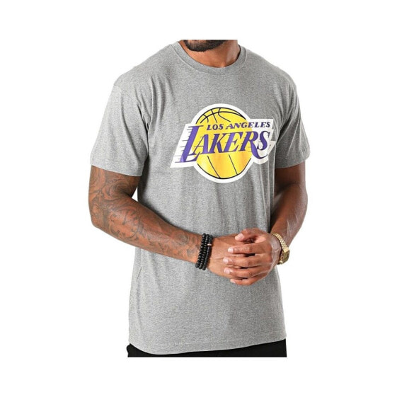 Mitchell & Ness Nba Los Angeles Lakers Team Logo Tee M