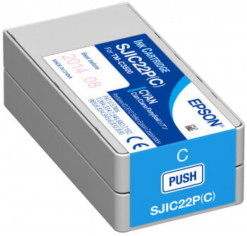 Epson SJIC36P(C) - Ink Cartridge Original - cyan - 80 ml