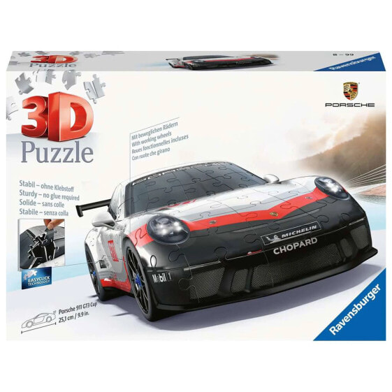 Пазл 3D Porsche 911 GT3 Cup от Ravensburger