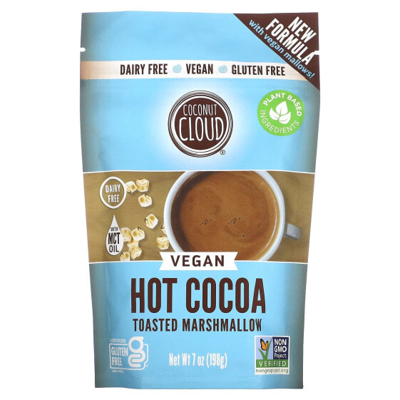 Coconut Cloud, Vegan Hot Cocoa, обжаренный зефир, 198 г (7 унций)