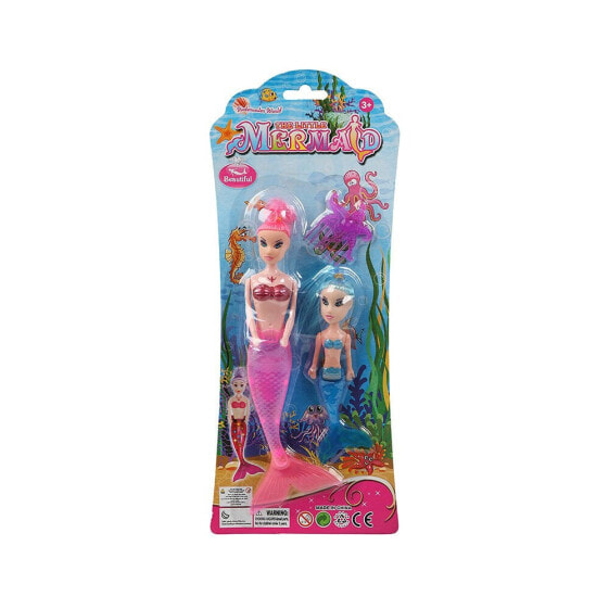 Кукла ATOSA Sirena 34x13 см (набор из 4 фигурок)