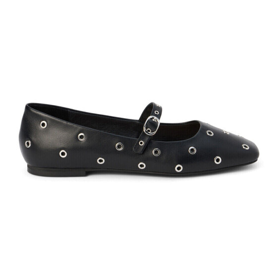 Matisse Mick Studded Mary Jane Womens Black Flats Casual MICK-001