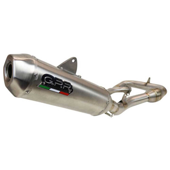 GPR EXHAUST SYSTEMS Pentacross Titanium Full Line System SX-F 250 20 With dB Killer FIM Homologated