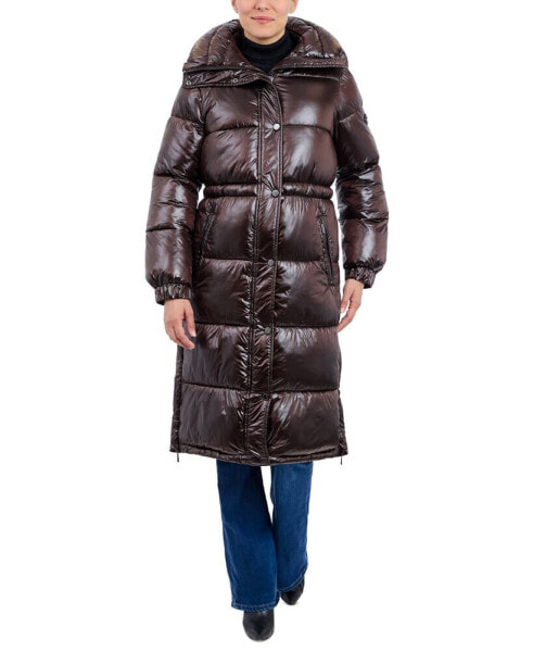 Women's Shine Hooded Anorak Puffer Coat