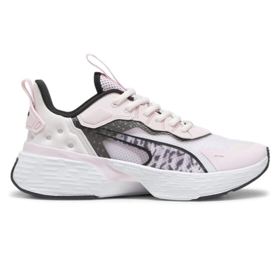 Puma Softride Sway Feline Fine Running Womens Pink, White Sneakers Athletic Sho