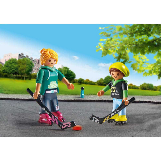 Конструктор Playmobil Duo Pack Hockey On Skates.