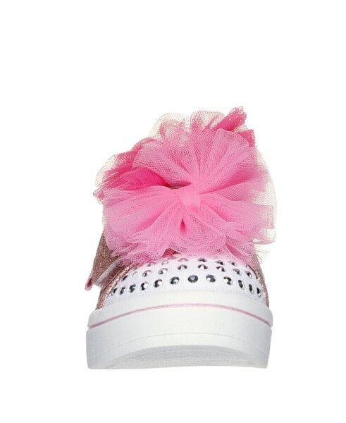 Girl's Toddler Twinkle Toes: Twi-Lites 2.0 Tutu Cute Fastening Strap Casual Sneakers from Finish Line