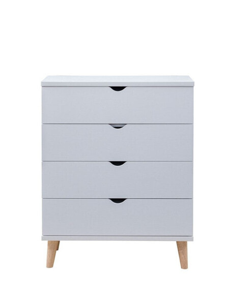 Massenburg II Modern 4-Drawer Chest