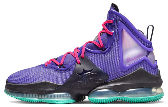 Баскетбольные кроссовки Nike Lebron 19 "Purple Teal" CZ0203-500