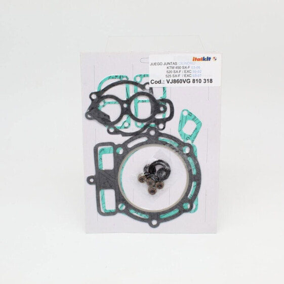 ITALKIT KTM 450 Sx-F 03-06/520 Sx-F/Exc 00-02/525 Sx-F-Exc 03-07 Top End Gasket Kit