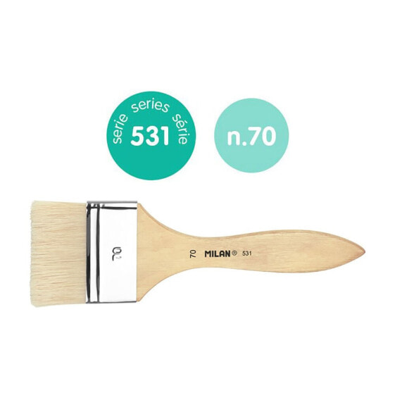 Кисть для лакировки и масляной живописи MILAN ChungkinGr Bristle Brush Series 531 70 мм