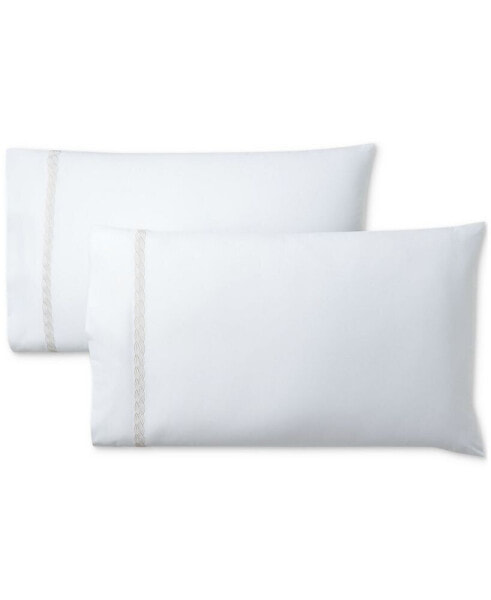 Spencer Cable Embroidery 4-Pc. Sheet Set, King