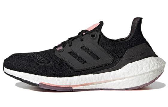 adidas Ultraboost 22 低帮舒适跑步鞋 女款 黑白色 / Кроссовки adidas Ultraboost 22 H01168