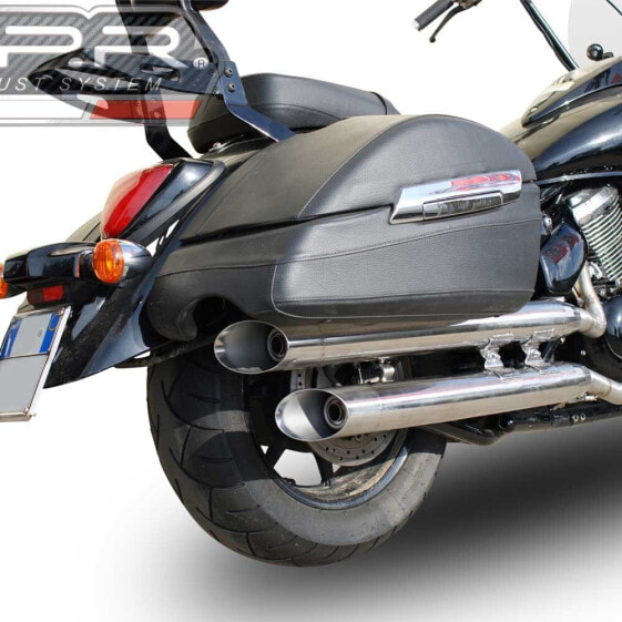 GPR EXHAUST SYSTEMS Slash Inox Double Intruder 1500 13-16 CAT homologated full line system