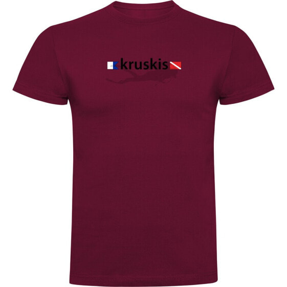 KRUSKIS Diver Flags short sleeve T-shirt