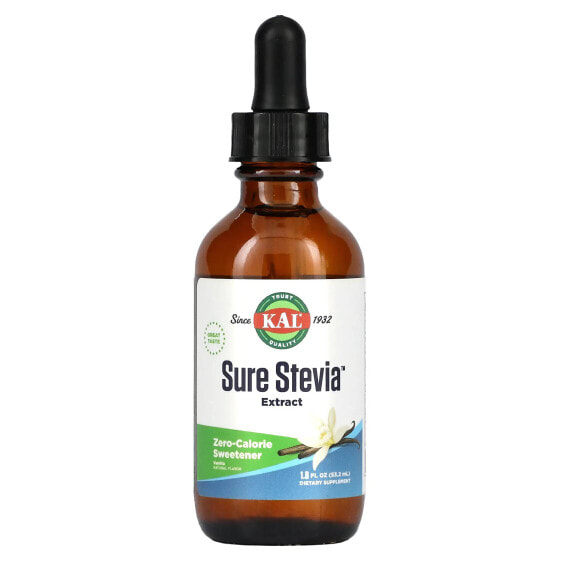 Sure Stevia Extract, Vanilla, 1.8 fl oz (53.2 ml)