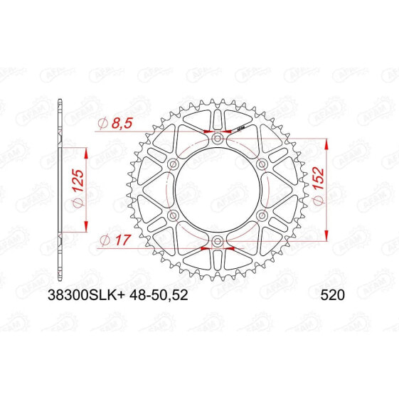 AFAM 38300K Rear Sprocket