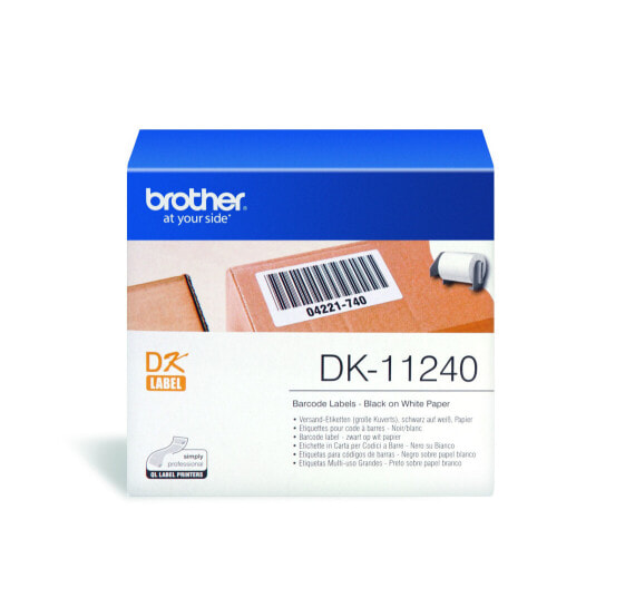 Brother DK-11240 - White - DK - 102 x 51mm - 600 pc(s)