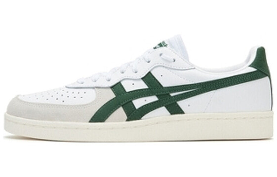 Кеды Onitsuka Tiger Старинного стиля унисекс Бело-серо-зеленые D5K2Y-101