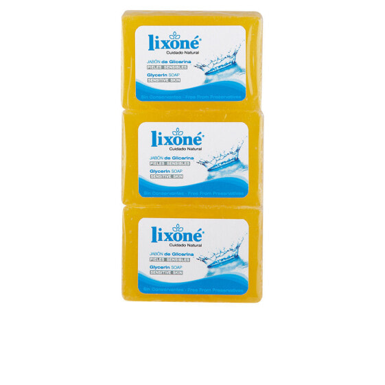 Lixone Glycerin Soap Глицериновое мыло для чувствительной кожи 3x125 г