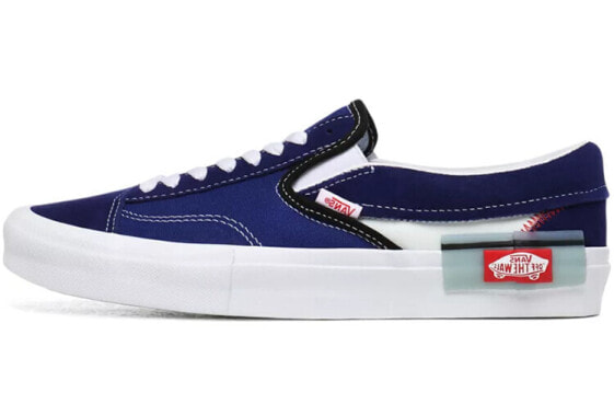 Слипоны Vans Slip-On Cap Blue