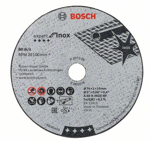 Bosch 2 608 601 520 - Cutting disc - Metal - Bosch - 1 cm - 7.6 cm - - GWS 10.8-76 V-EC Professional