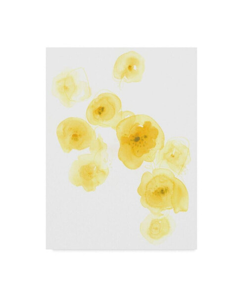 June Erica Vess Falling Blossoms III Canvas Art - 20" x 25"