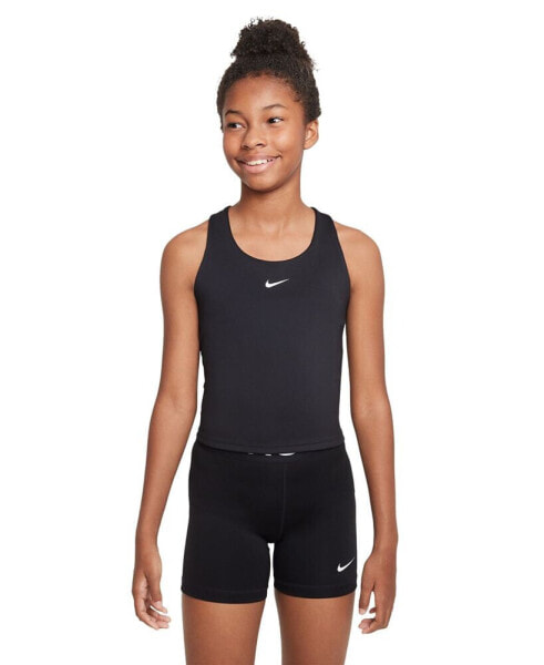 Футболка для малышей Nike Big Girls Dri-FIT Swoosh Tank Sports Bra