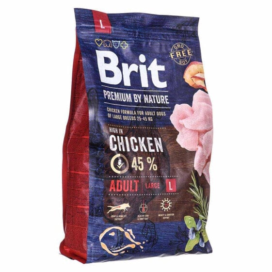 BRIT Premium Nature Adult L 3kg Dog Food