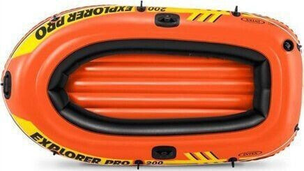 Intex Intex Explorer Pro 200 Boat Set Orange/Yellow, 196 x 102 x 33 cm