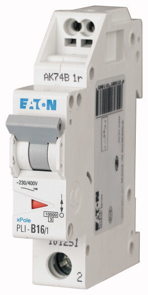 Eaton PLI-B16/1 - Miniature circuit breaker - B-type