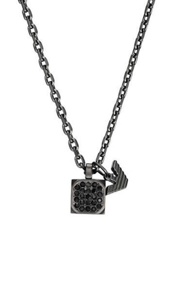 Modern men´s crystal necklace Couples EGS3083060