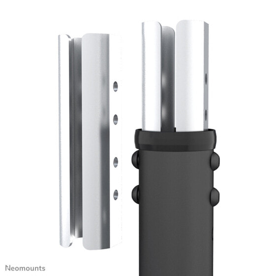 Neomounts by Newstar Pro extension pole connector - Black - Ceiling - poles NMPRO-C series - 30 mm - 45 mm - 16 mm