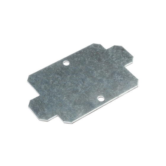 Weidmüller MOPL K4 STAHL - Mounting plate - Silver - Galvanized steel - 116 mm - 2 mm - 68 mm