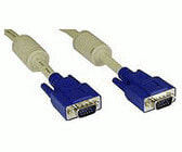 InLine S-VGA Cable 15 HD male / male grey 0.5m