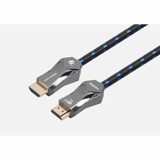 Кабель HDMI DeepGaming DG-CAB-HDMI-21 Черный/Серый 2 m